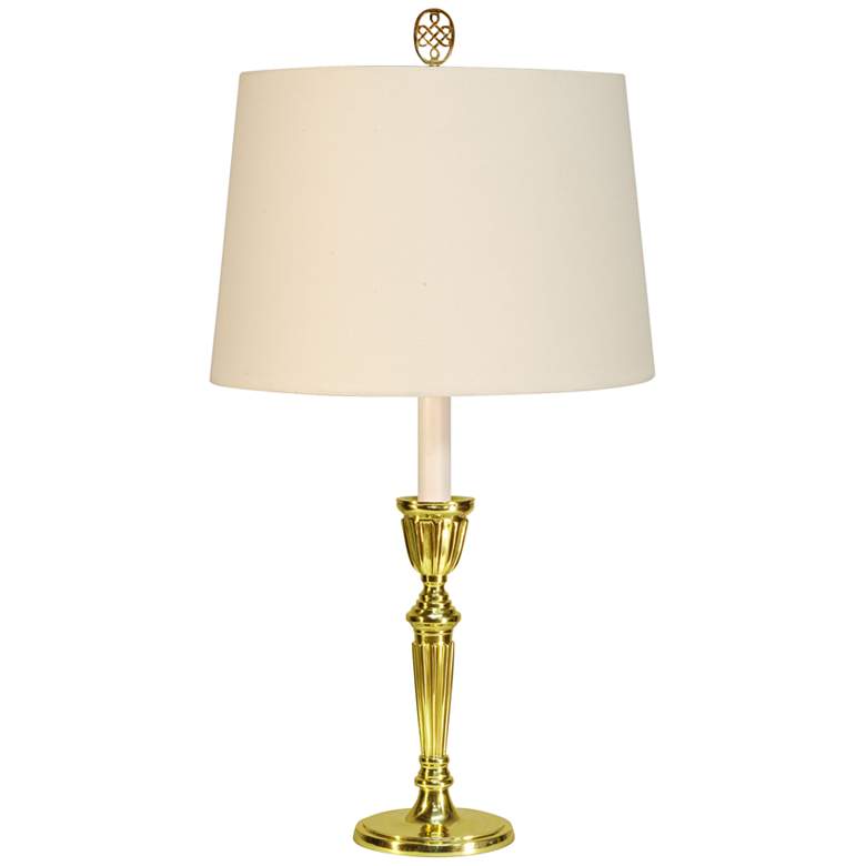 Gloucester Polished Brass Table Lamp - #9X943 | Lamps Plus