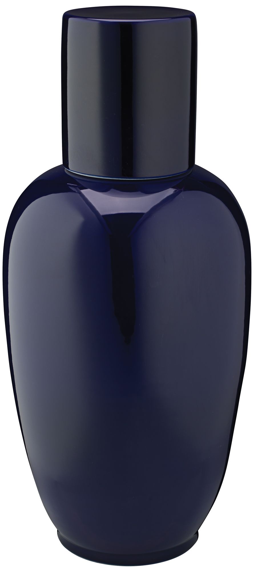 Jamie Young Dynasty Navy 21 1/2" High Ceramic Vase