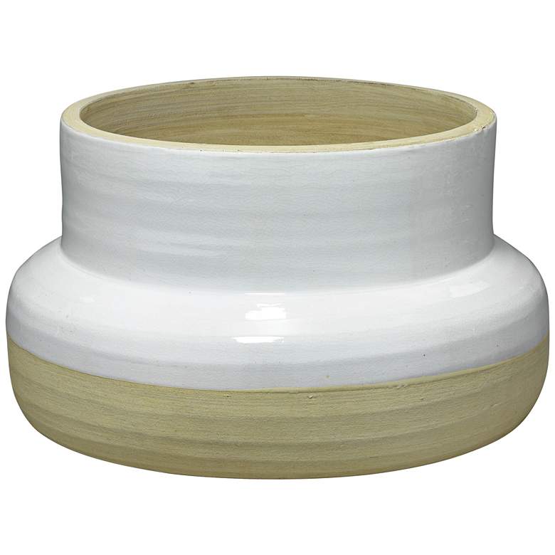 Jamie Young 14&quot; Wide Sundial Ceramic Vase