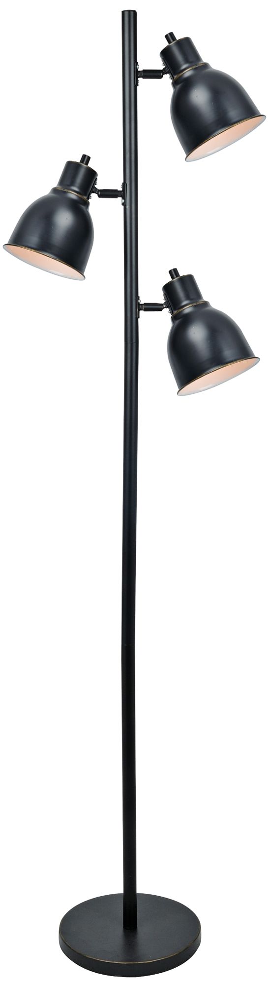 Lite Source Galvin Dark Bronze 3-Light Floor Lamp