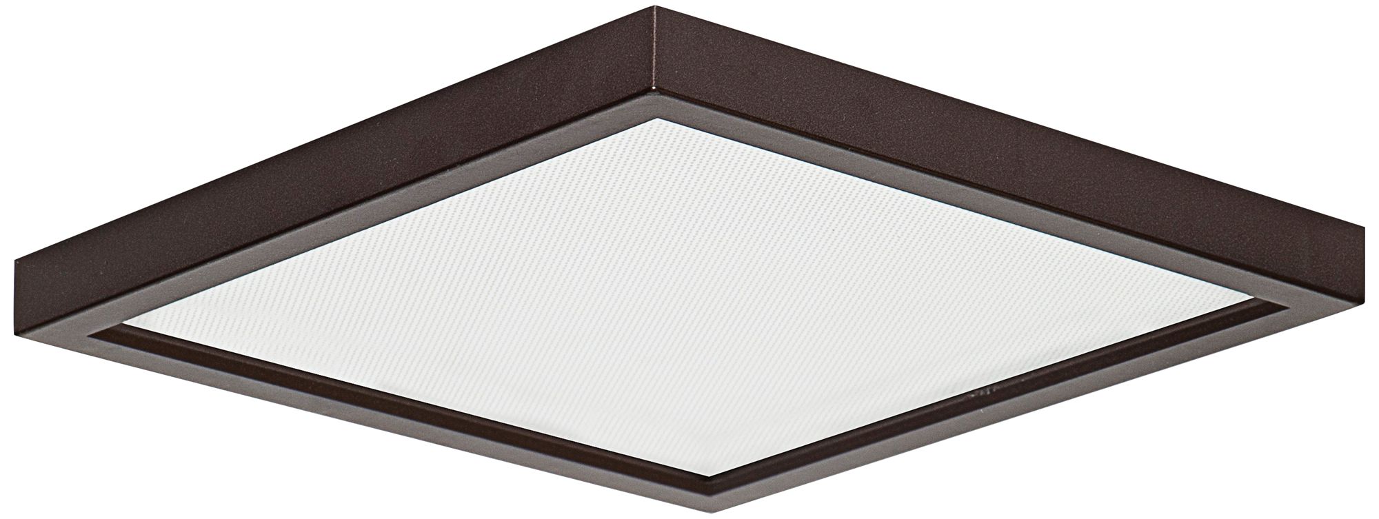 Slim Square 7 W Bronze 15w Led Surface Mount Light