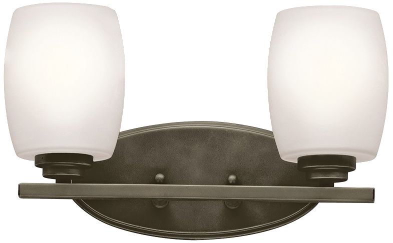 Kichler Eileen 2-Light 14 1/4"W Olde Bronze Bath Light
