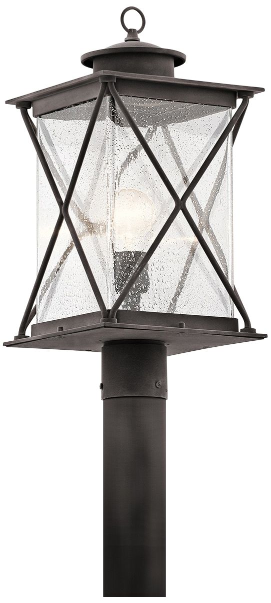 Kichler Argyle 19 1/2"H Weathered Zinc Outdoor Post Light