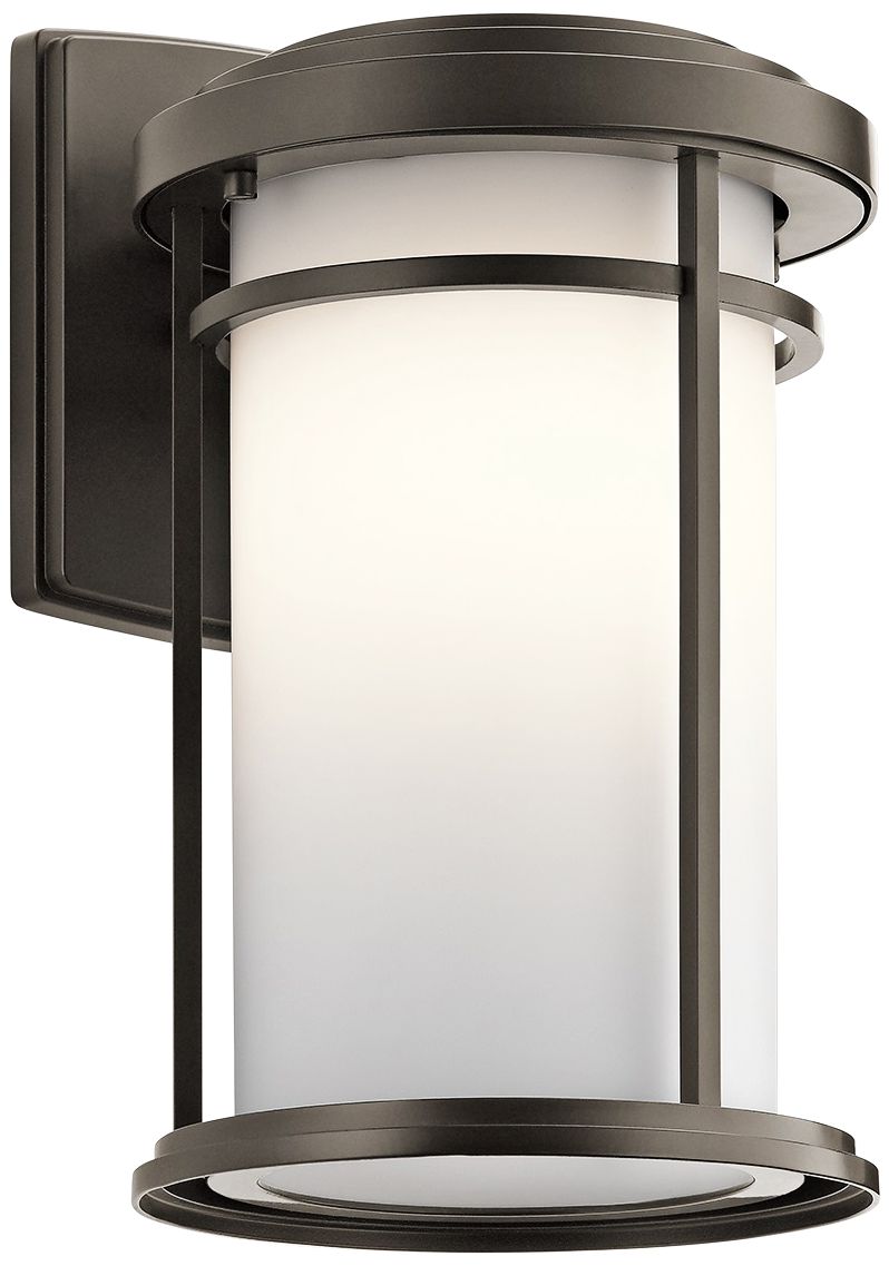 Kichler Toman 13 1/2" High Olde Bronze Outdoor Wall Light