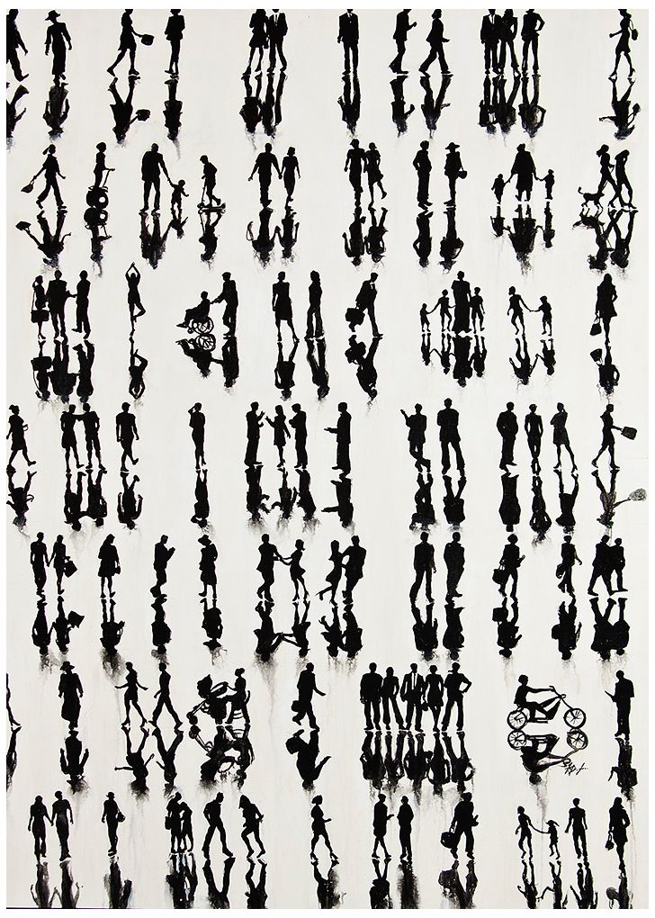 Quota 40" High Stretched Canvas Wall Art