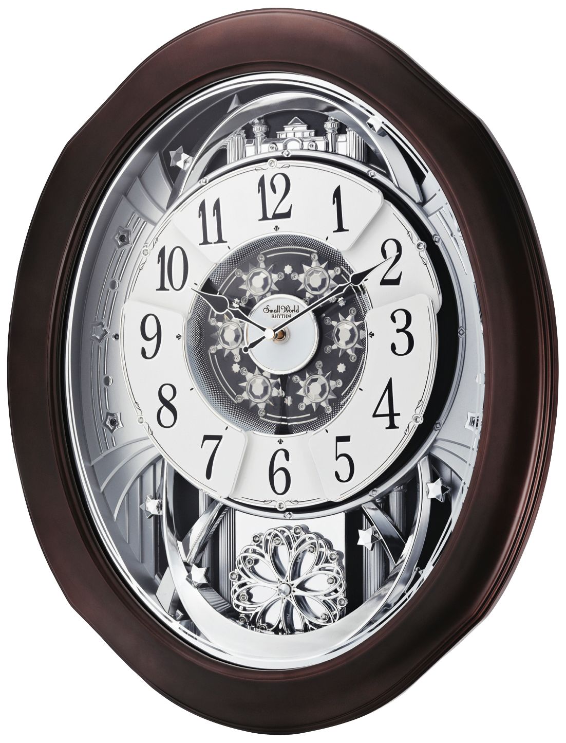 Anthology Espresso 21" High Motion Wall Clock
