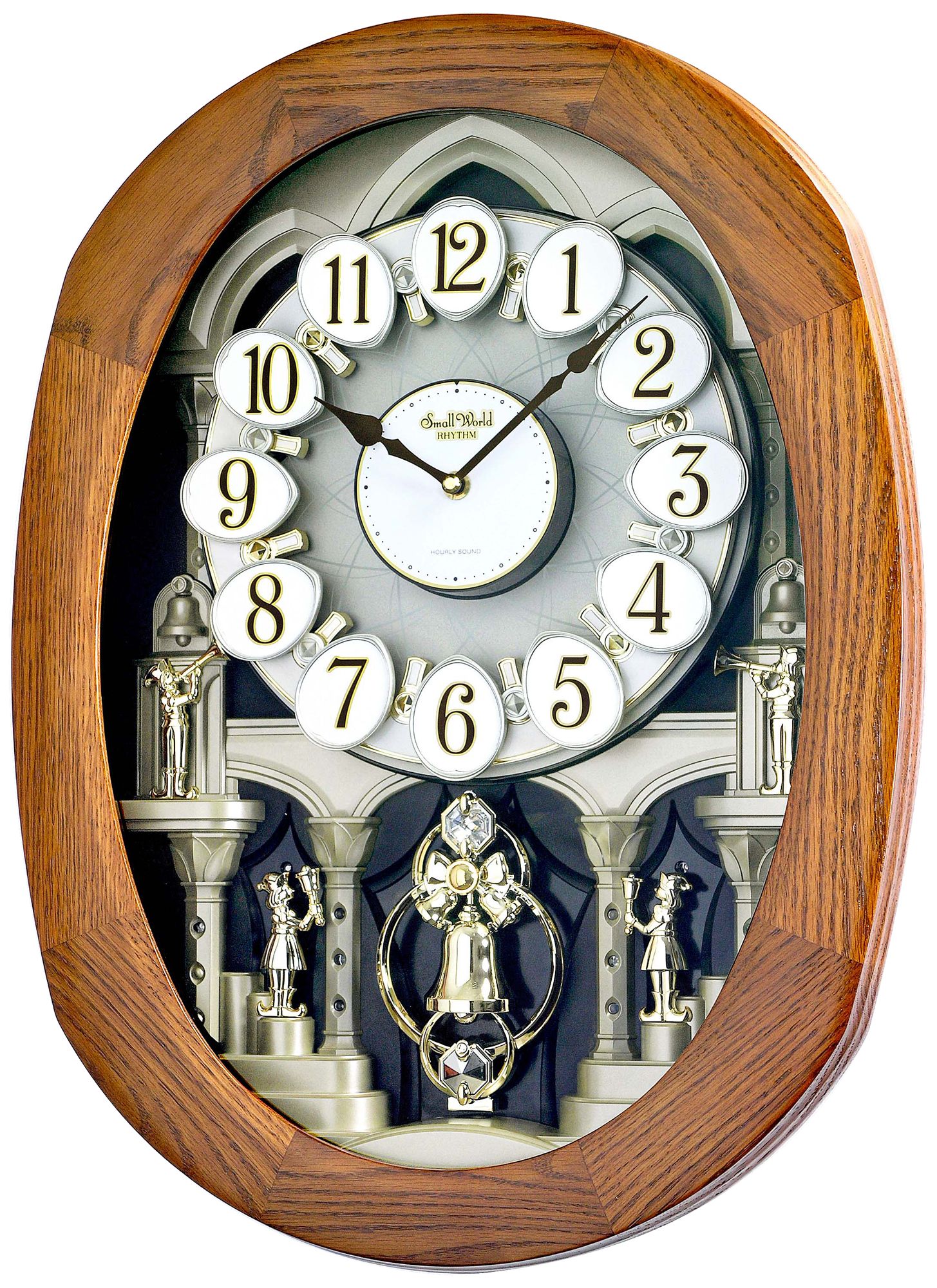 Joyful Encore 22" High Musical Motion Wall Clock