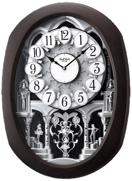 Encore Espresso 22" High Motion Wall Clock