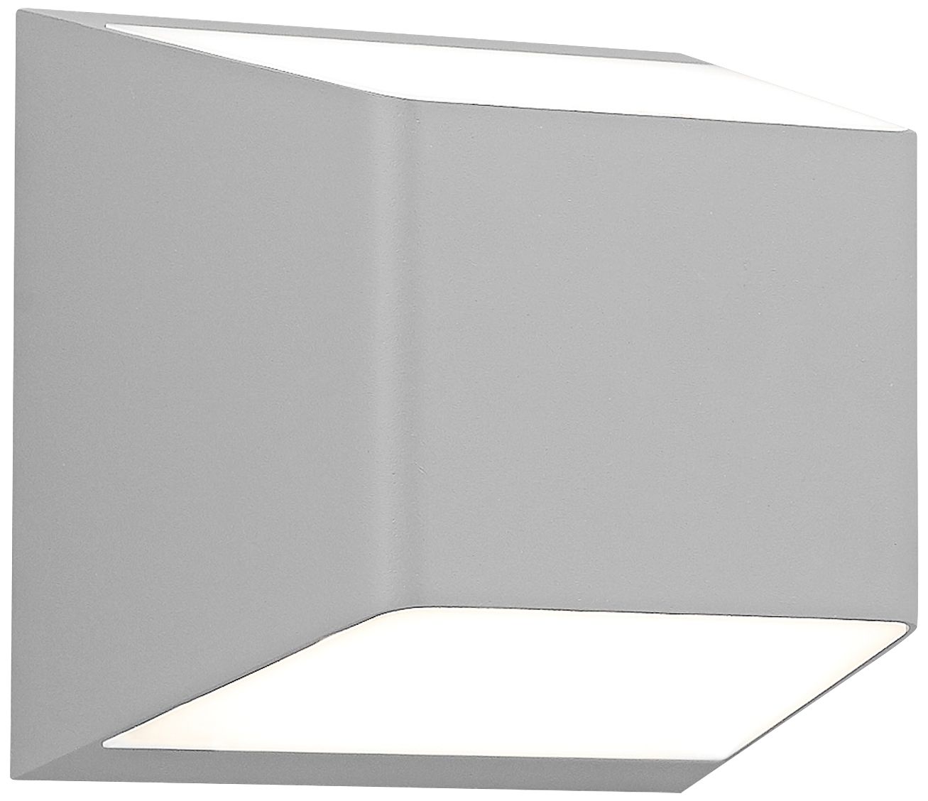 Ebb 5 1/4"H Gray Up and Down LED Outdoor Wall Light