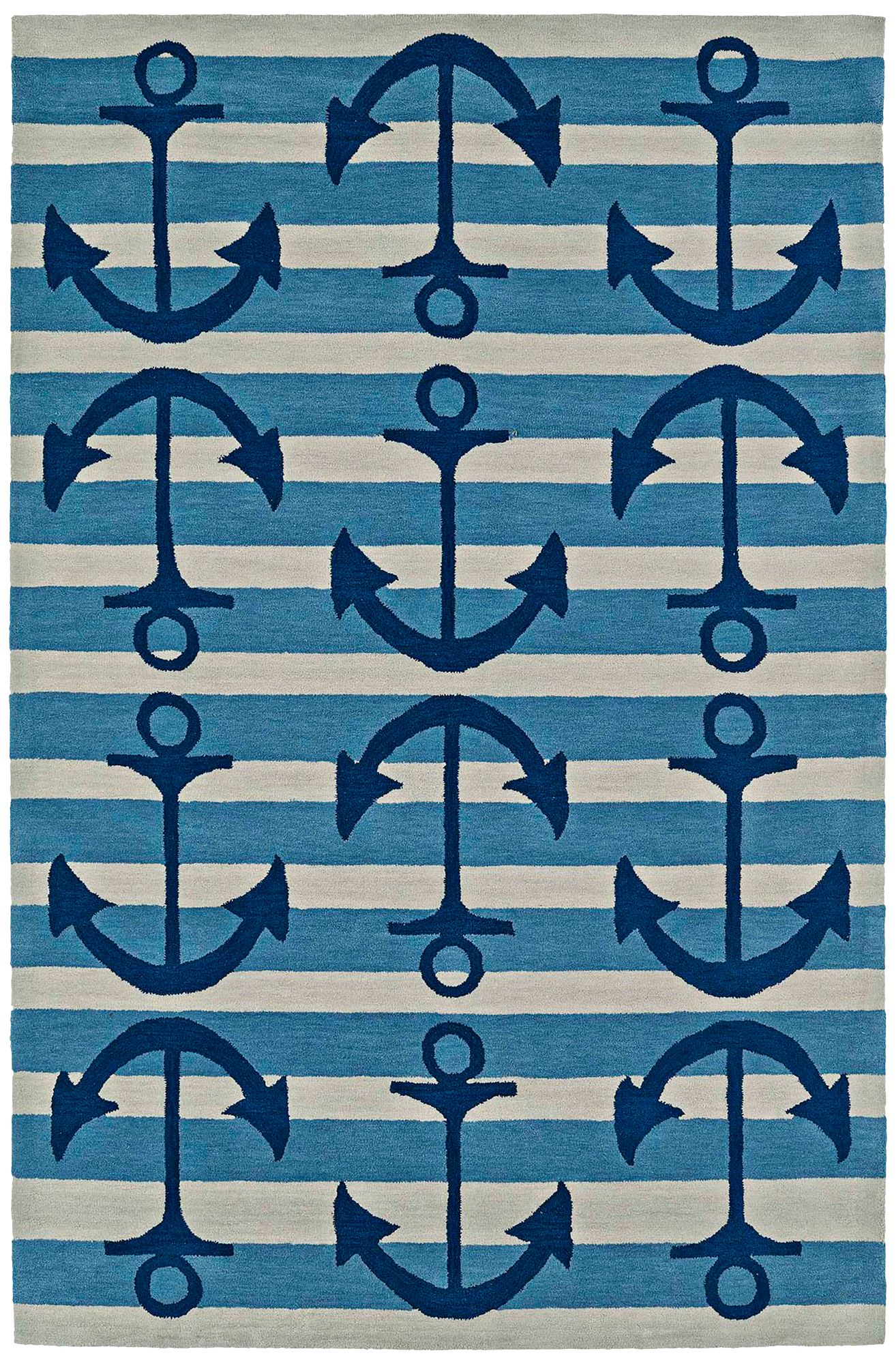 Dalyn Seaside Ocean Anchors Rectangle Area Rug