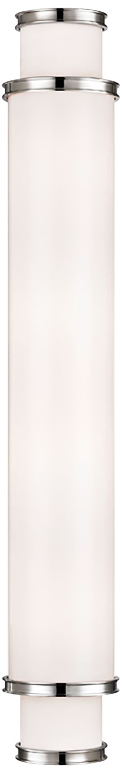 Hudson Valley Malcolm 30"H Polished Nickel LED Wall Sconce