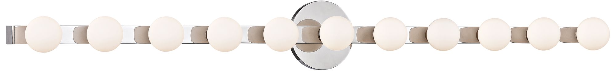 Hudson Valley Taft 43 1/4"W Polished Chrome LED Bath Light