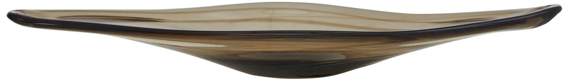 Uttermost Soluna Smoke Tinted Glass Indoor-outdoor Bowl