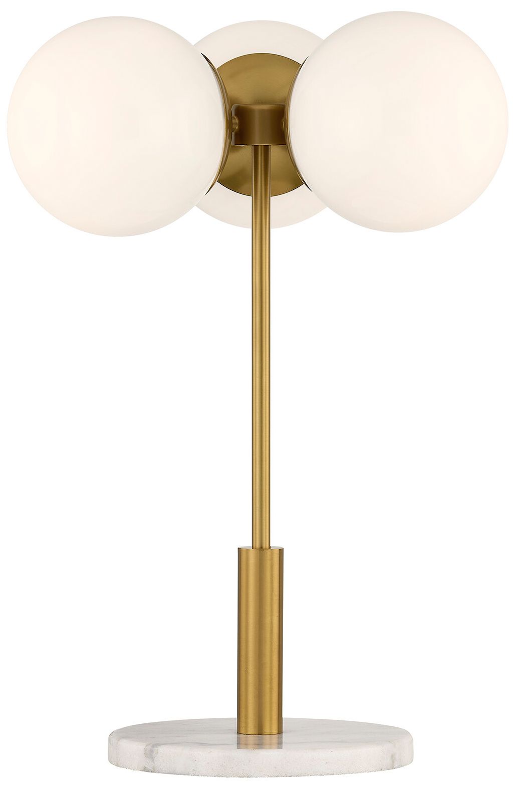 Savoy House Turin 3-light Table Lamp By Dann Foley In White