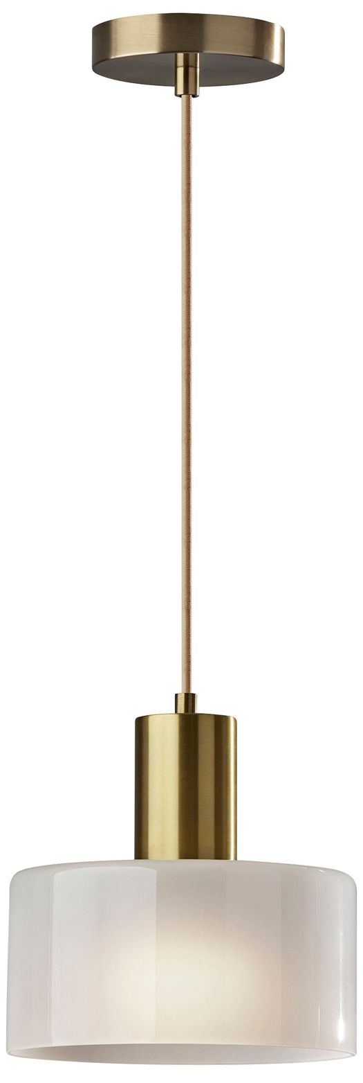 Adesso Rhodes Pendant - Antique Brass
