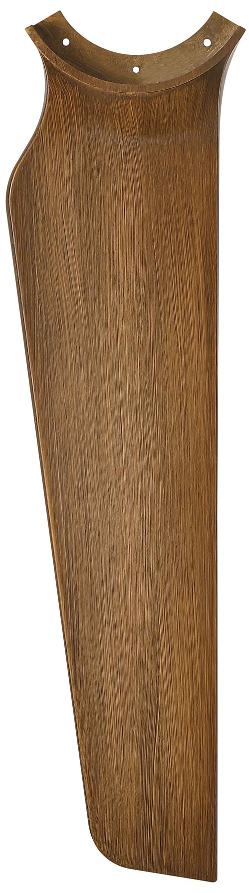 Fanimation Triaire Custom 52 Inch Indoor/outdoor Ceiling Fan Blade Set Of 3 - Koa In Brown