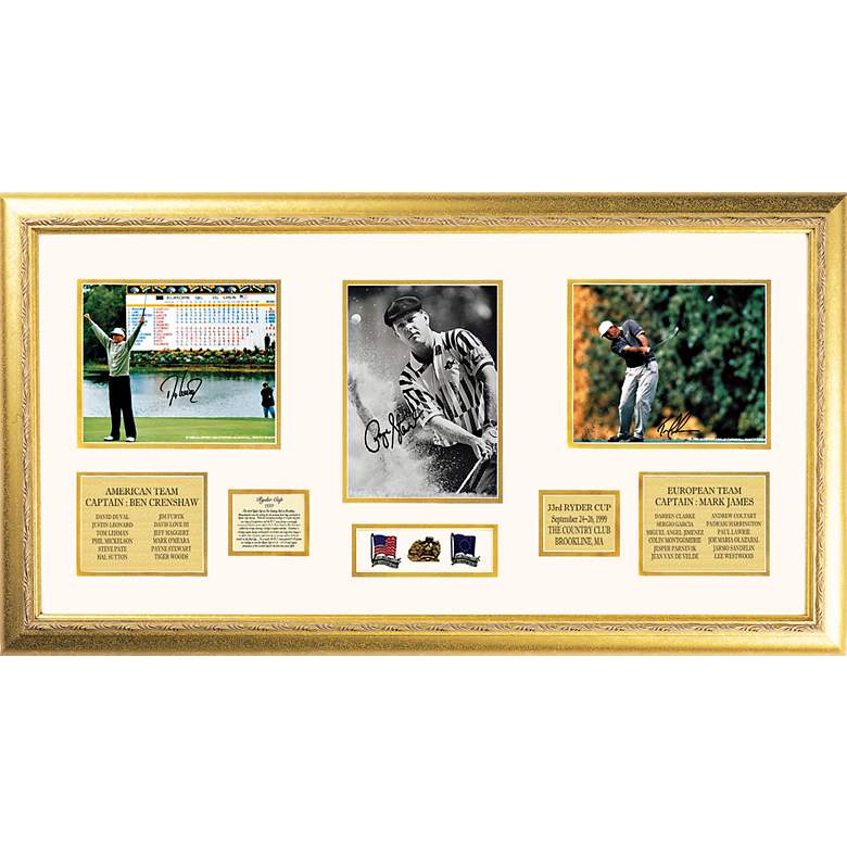 Image 1 33rd Ryder Cup Autographed Golf Collage
