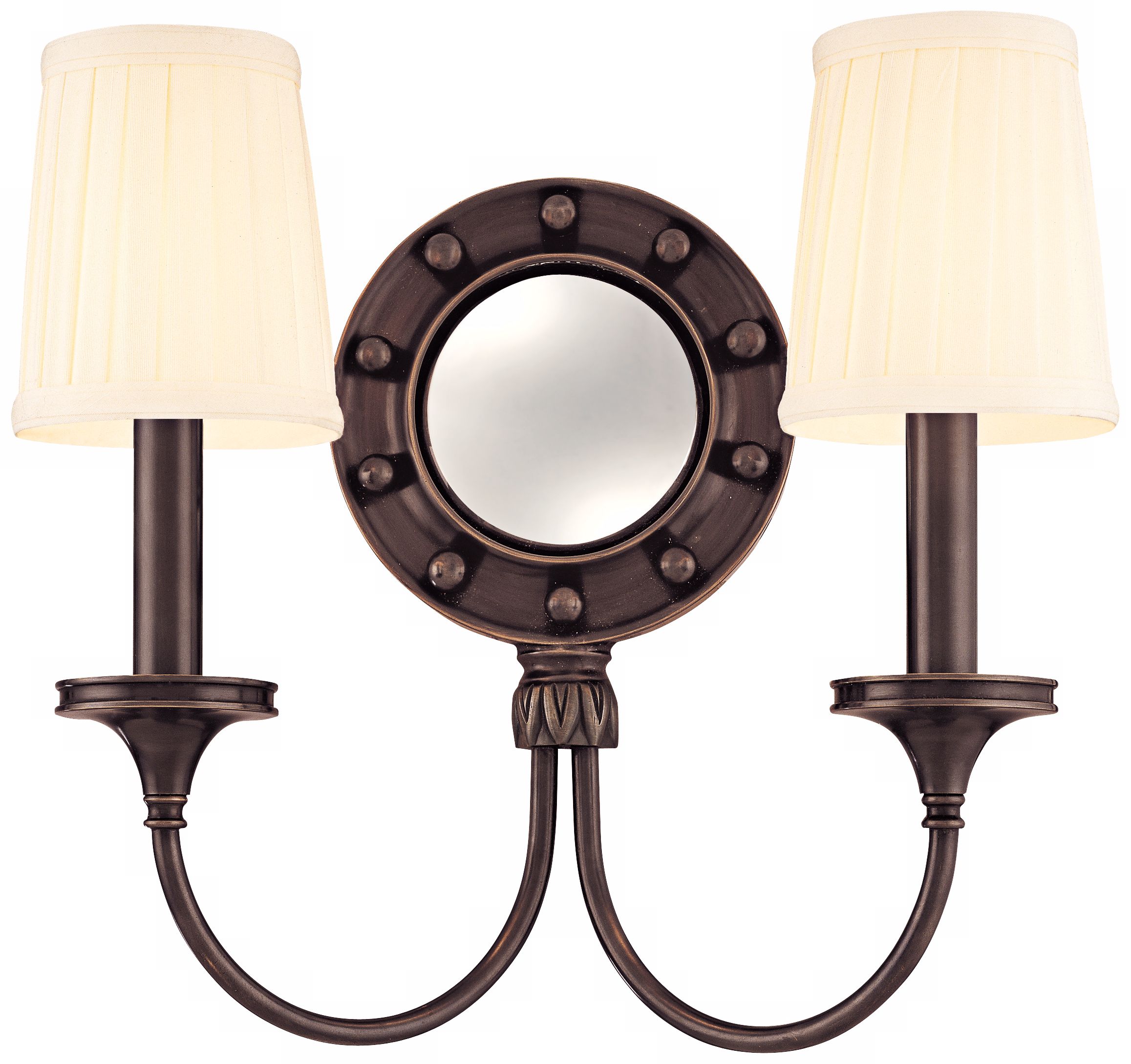 Regent Old Bronze 2-Light 12 1/4" High Wall Sconce