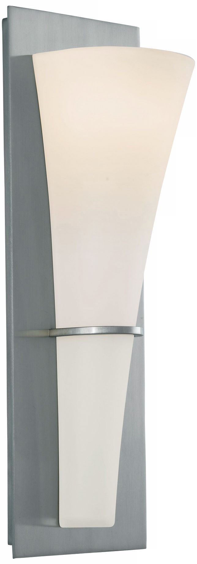 Feiss Barrington 15 1/4" High Brushed Steel Wall Sconce