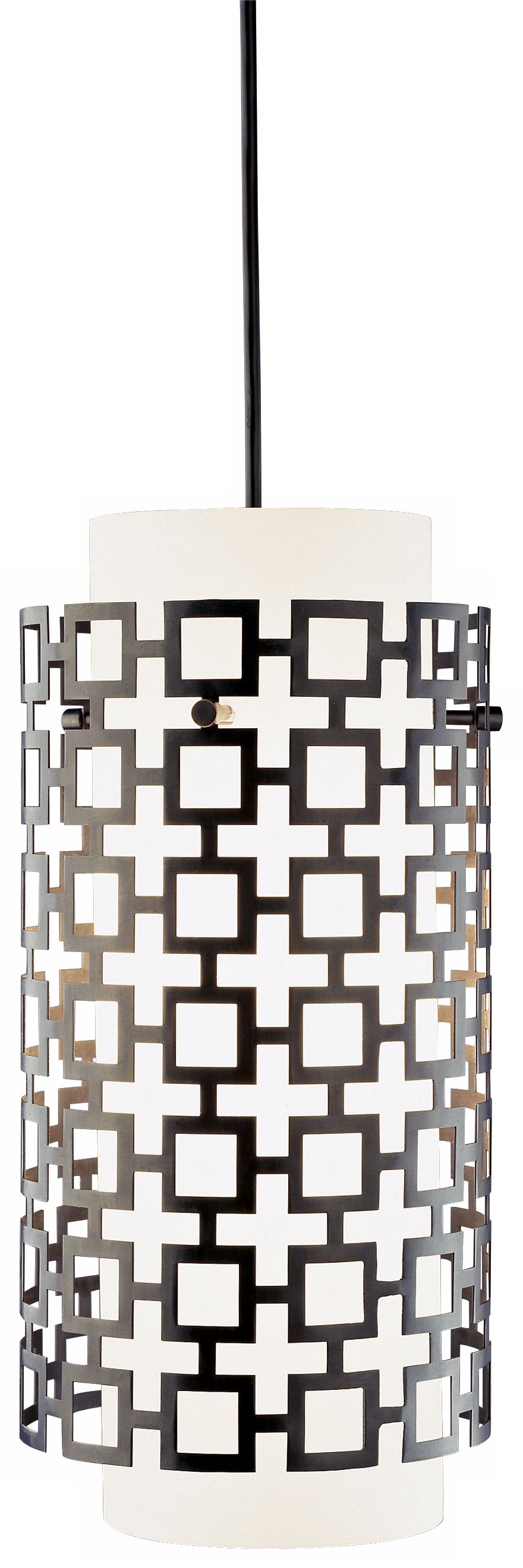 Jonathan Adler Parker Collection 7" Wide Bronze Mini Pendant