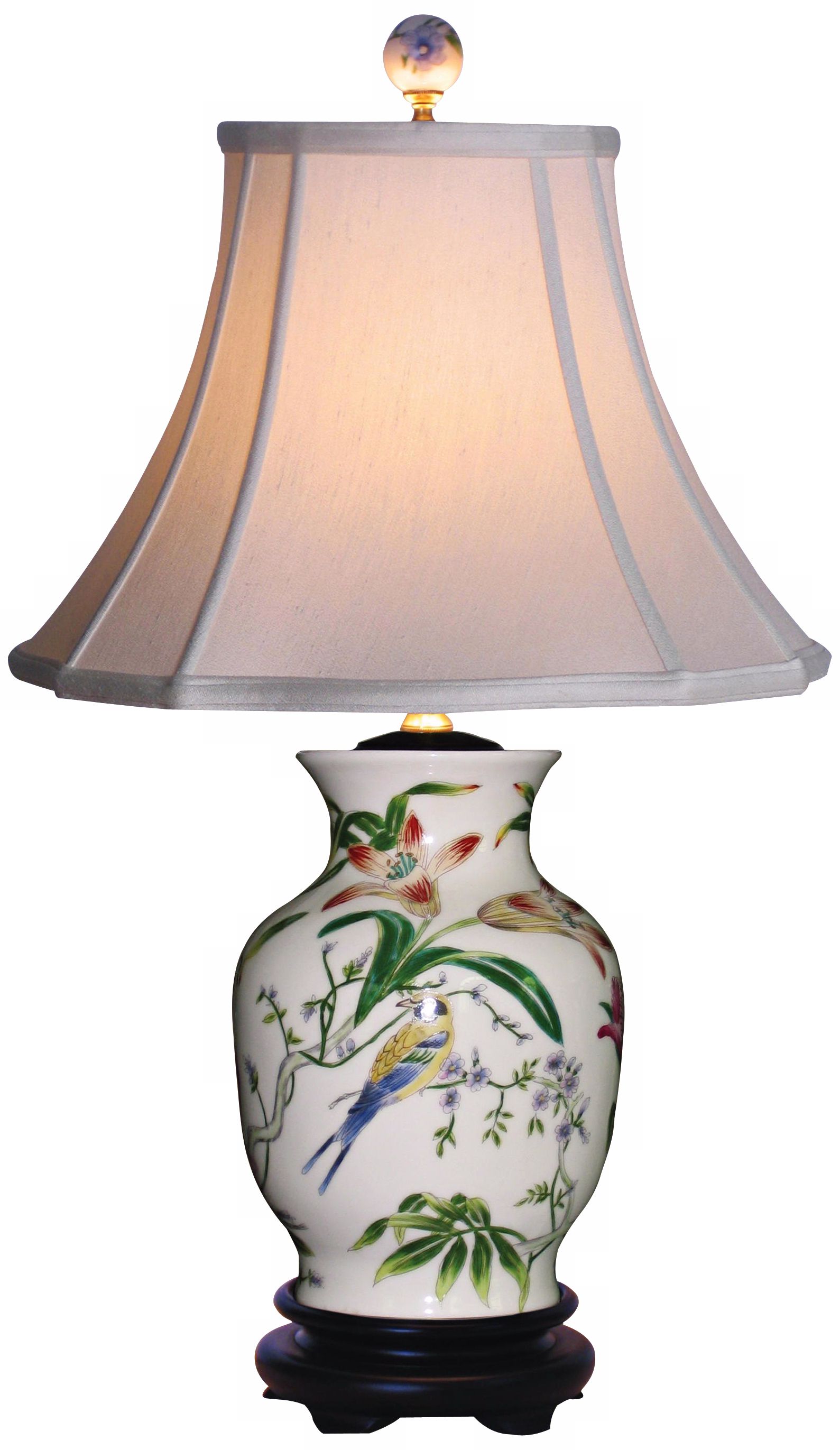 Tulip Vase Porcelain Table Lamp G6964 Lamps Plus