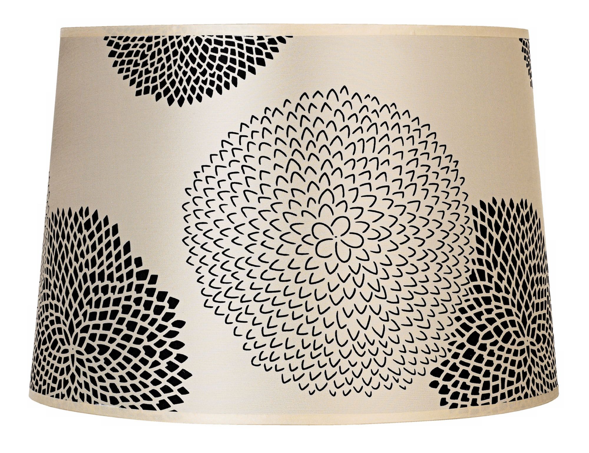 Lights Up! Black Mumm Shade 14x16x11 (Spider)