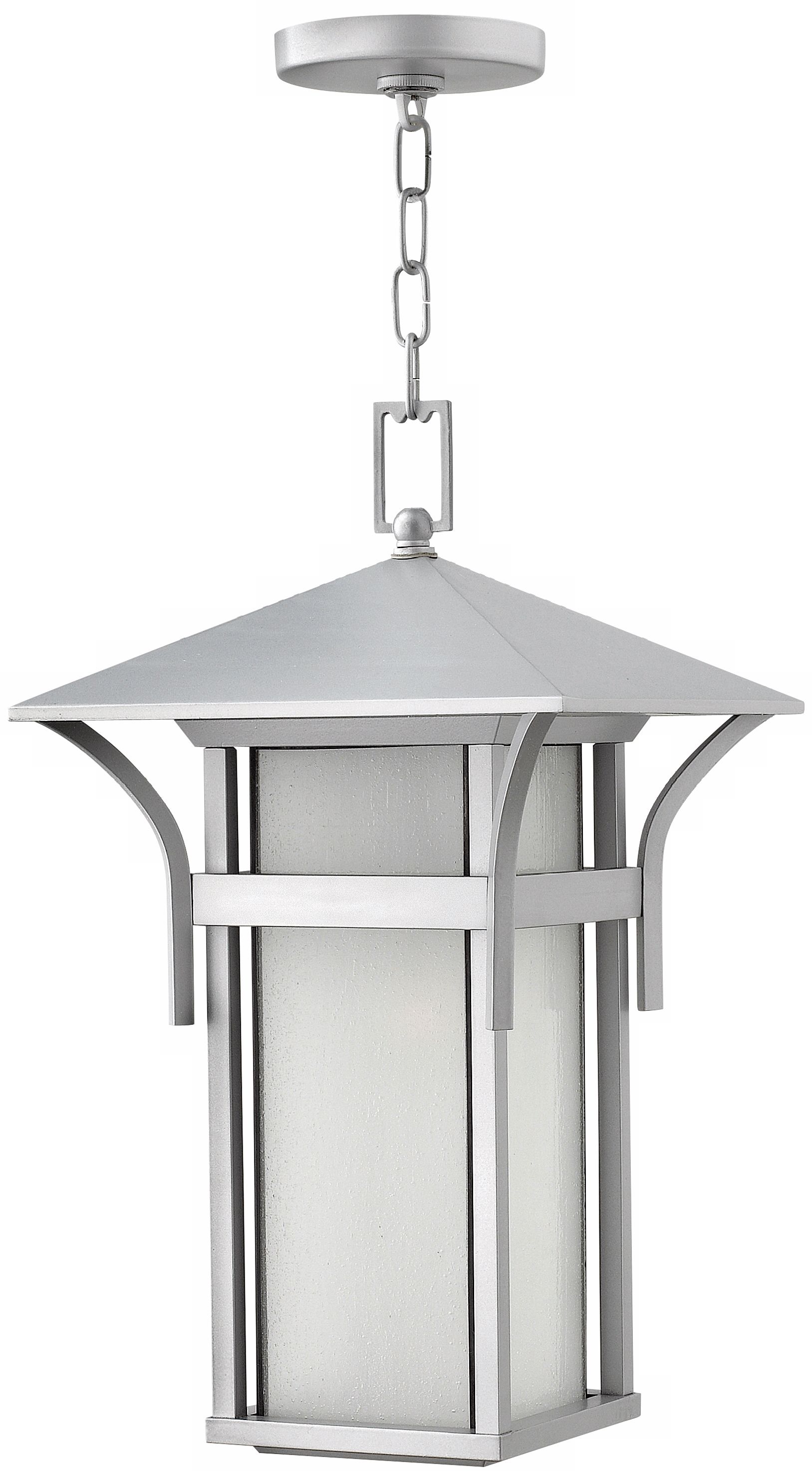 Hinkley Harbor Titanium 19" High Outdoor Hanging Light