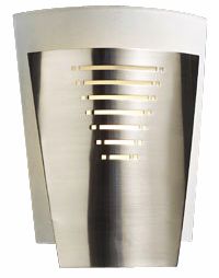 Acid Frost Glass Deco 10 1/4" High ADA Wall Sconce