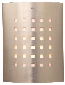 Deco Checker Pattern 11 3/4" High Outdoor Wall Light