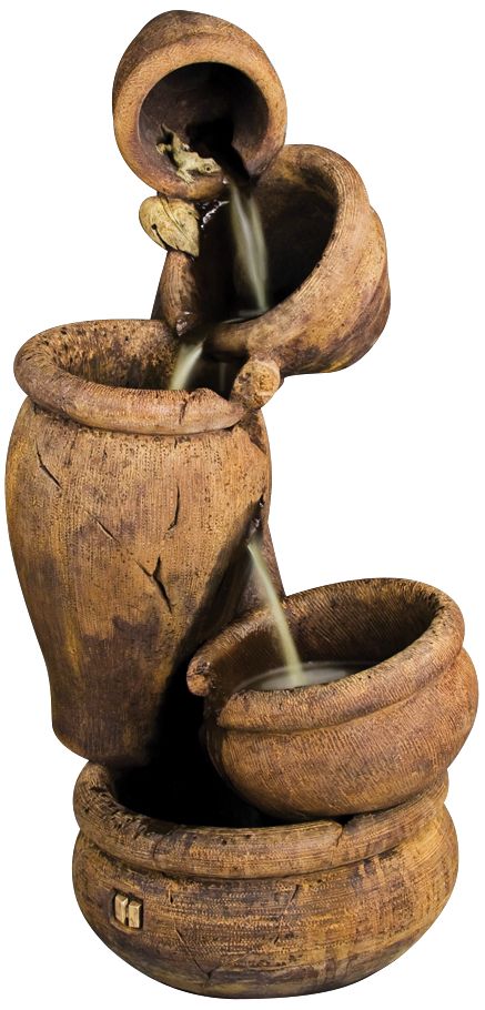 Henri Studio 42" High Relic Unique Balancing Act Fountain