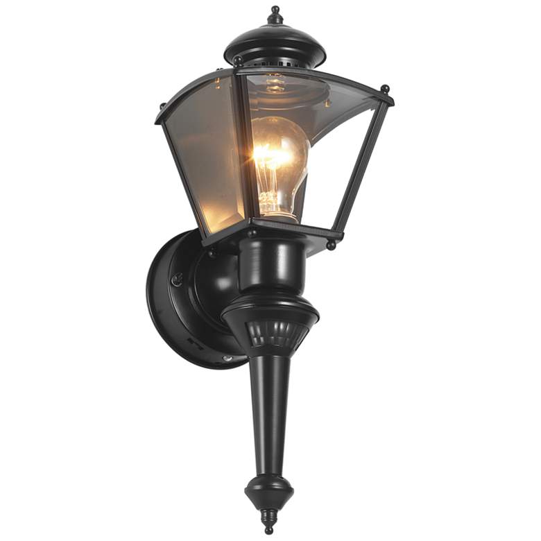Charleston Coach Black Motion Sensor Outdoor Light - #H6932 | Lamps Plus