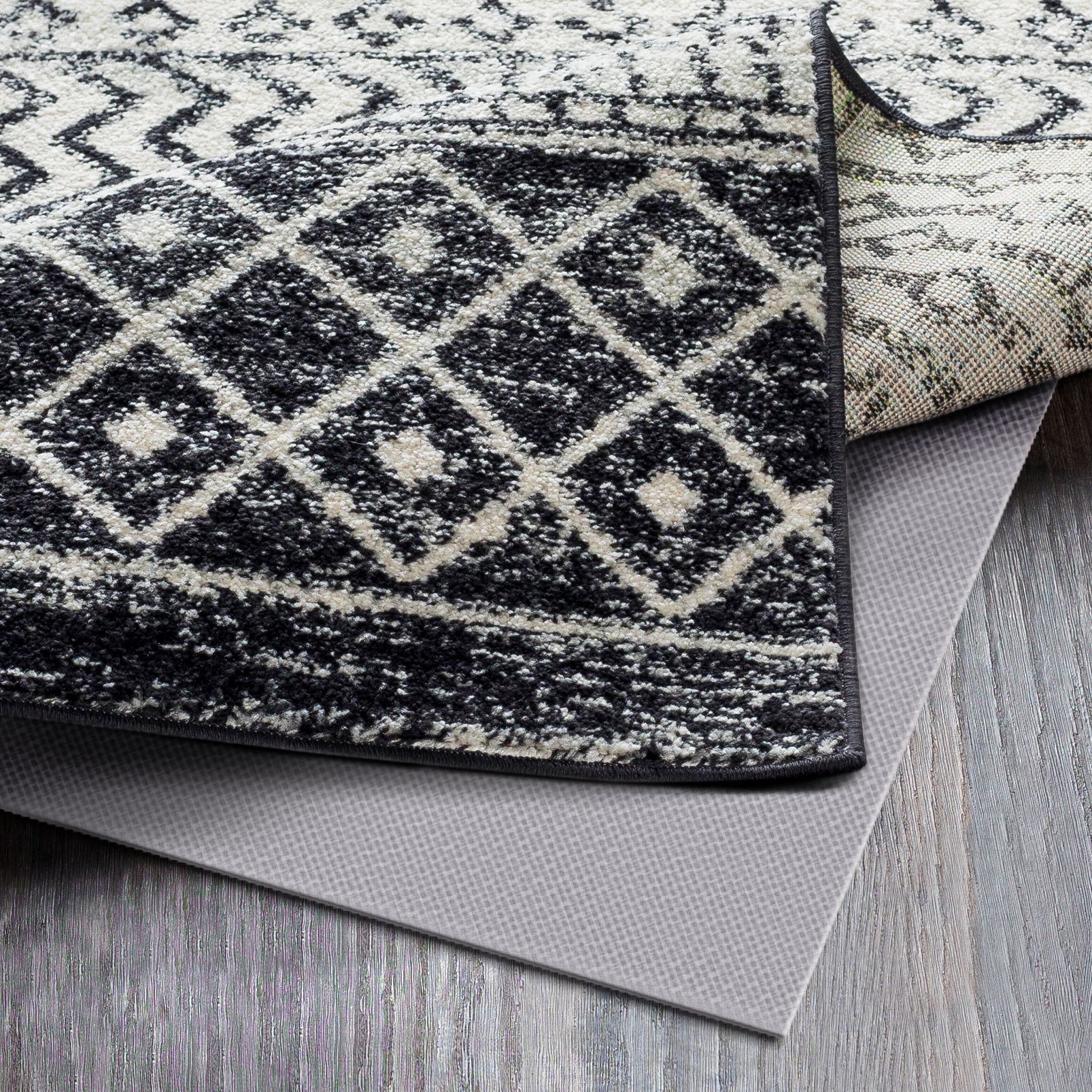 Premium All Purpose Hard Wood and Carpet Reversible Rug Pad