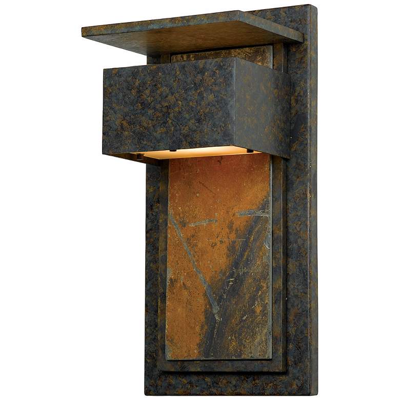 Zephyr Collection Slate 18&quot; High Outdoor Wall Light