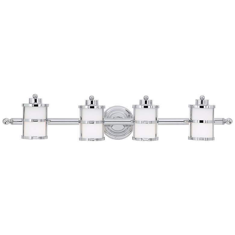 Tranquil Bay Collection 34&quot; Wide Bathroom Light Fixture
