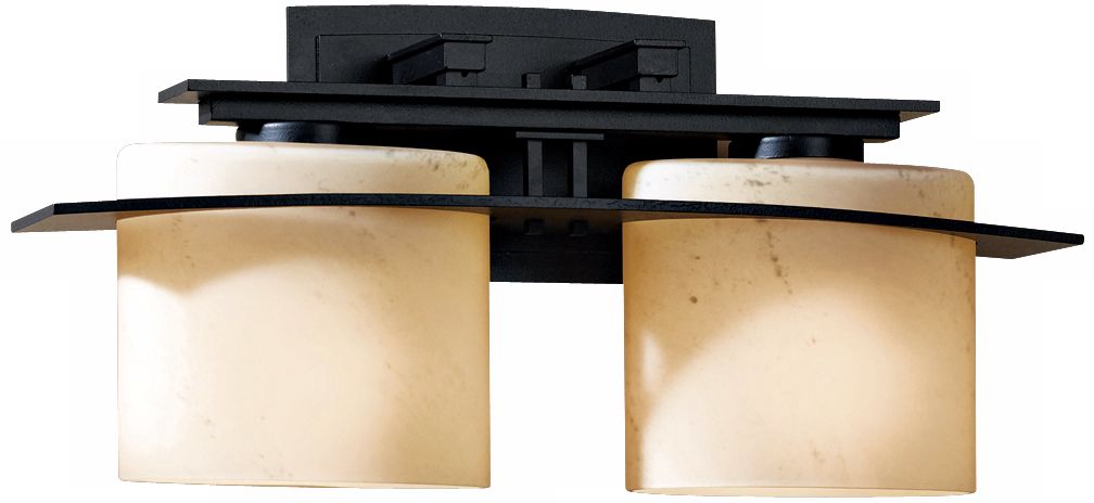 Hubbardton Arc Ellipse 17" Wide Bathroom Light J6398 Lamps Plus