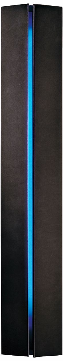 Gallery Collection Blue Glass Energy Efficient Wall Sconce