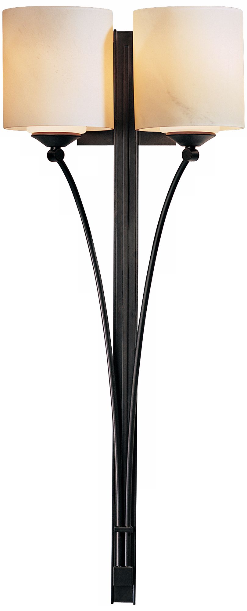 Formae Contemporary Stone Glass 29 1/2" High 2-Light Sconce