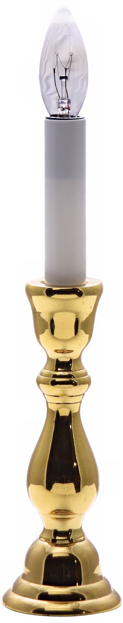 Solid Brass 13" High Window Light Accent Table Lamp