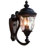 Carriage House 20&quot; High Upbridge Arm Outdoor Wall Light