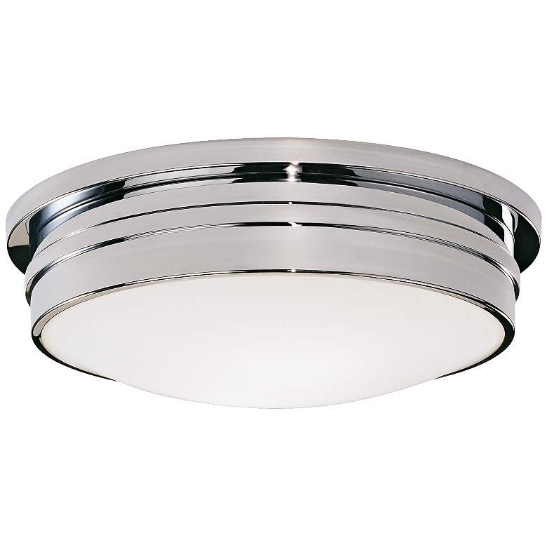 Image 1 Roderick Collection Chrome 17" Wide Flushmount Ceiling Light
