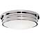 Roderick Collection Chrome 17" Wide Flushmount Ceiling Light