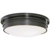 Roderick Collection Bronze 17&quot; Wide Flushmount Ceiling Light