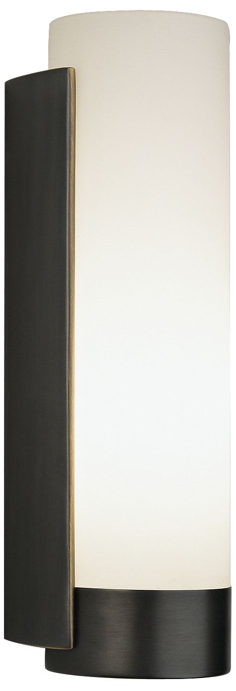 Robert Abbey Tyrone Patina Bronze Finish Bath Wall Sconce