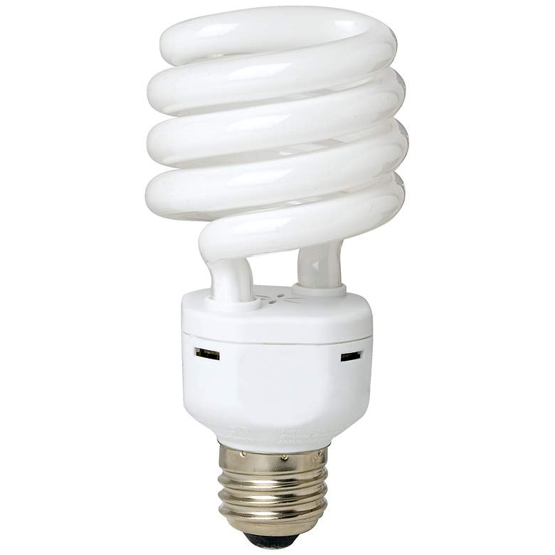 23 Watt Warm White Energy Star Spiral CFL Bulb