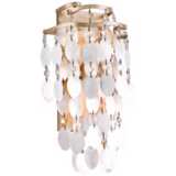 Dolce Capiz Shell 14 1/4&quot; High Wall Sconce