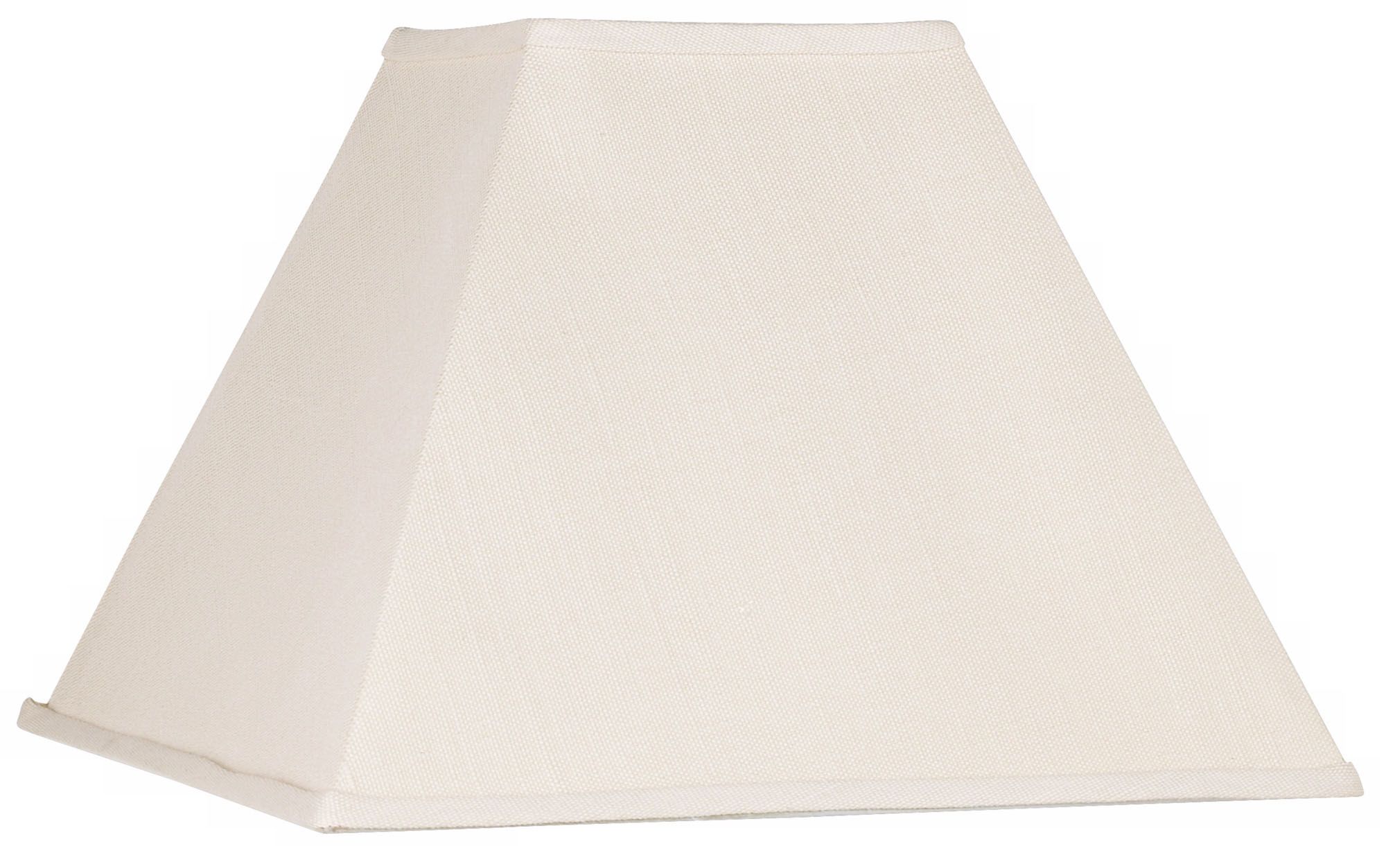 Beige Linen Square Lamp Shade 7x17x13 (Spider) K9552 Lamps Plus