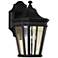 Feiss Cotswold Lane 11 1/2"H Black Outdoor Wall Light