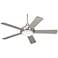 52" Casa Compass™ Brushed Nickel Ceiling Fan