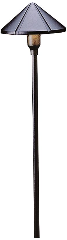 Kichler 22 1/4" High Black Center-Mount LED Path Light