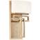 Hinkley Lanza 12" High Brushed Bronze Wall Sconce